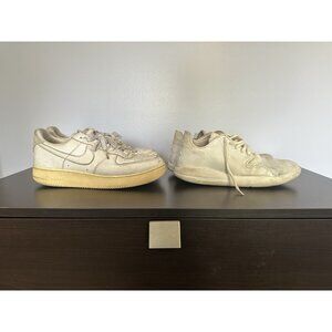 White Air Force Ones Size 9.5 Men’s Beater Bundle Air Force 1 & Jordan Eclipse